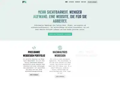 Pixelbande - Nachhaltiges Webdesign mit Kirby CMS
