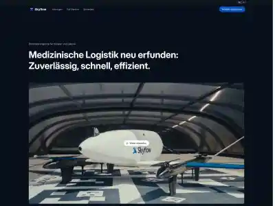 Skyflow | Drohnentransporte für Kliniken und Labore auf Knopfdruck