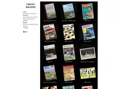 Vykintas’ magazines – PORTFOLIO