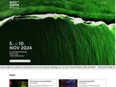 euro-scene Leipzig | 34. Internationales Tanz- und Theaterfestival | 5. – 10. NOV 2024