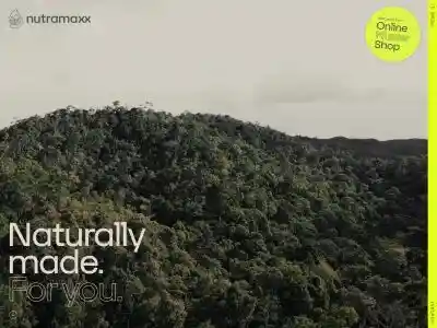 Nutramaxx · Naturally made. For you.