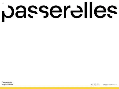 Passerelles Coopérative en patrimoine