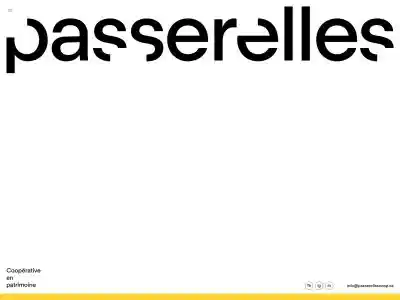 Passerelles Coopérative en patrimoine