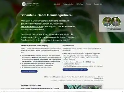 Willkommen bei Schaufel&Gabel — Schaufel & Gabel