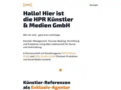 HPR Künstler- und Medienagentur