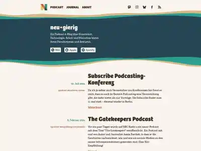 neu•gierig – ein Podcast und mehr von und mit Marc Thiele