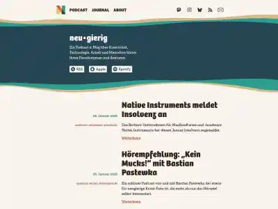 neu•gierig – ein Podcast und mehr von und mit Marc Thiele