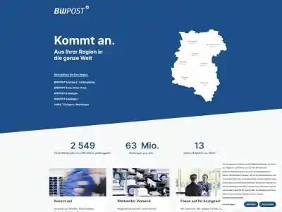 BWPOST | Region wählen