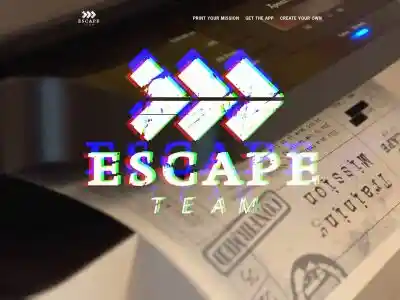 Escape Team – an escape room to print at home.