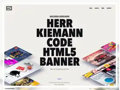 HERR KIEMANN · HTML5-Banner erstellen lassen