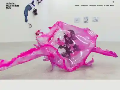 Vermittlung von zeitgenössischer nationaler und internationaler Kunst · Galerie Maximilian Hutz