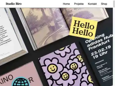 Grafikdesign & Webdesign Frankfurt - Studio Biro