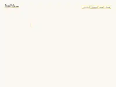 Simon Kümin | Gute Ideen für gute Kunden.