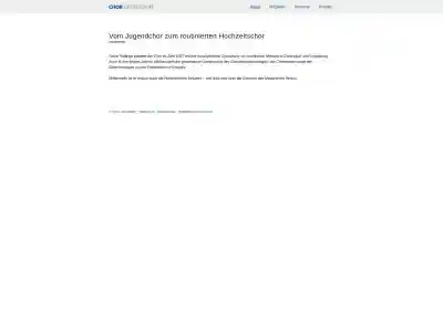 Home - Chor Gerersdorf