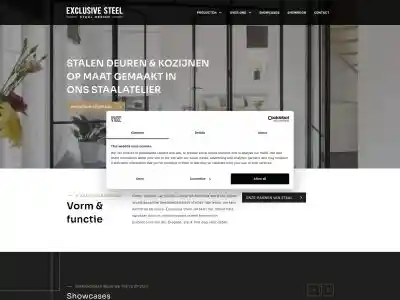 Exclusive Steel · Stalen deuren, taatsdeuren en schuifdeuren