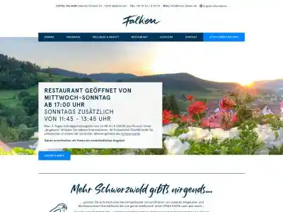 Hotel Falken Baiersbronn · Ihr Top 3 Sterne Hotel in Baiersbronn