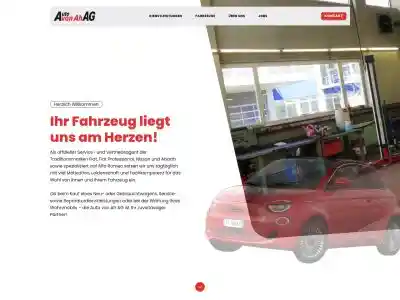 Ihr Fahrzeug liegt uns am Herzen! - Auto von Ah AG