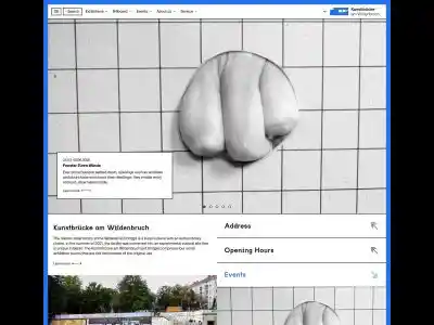 Home • Kunstbrücke am Wildenbruch