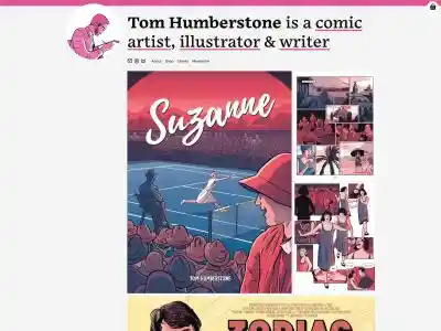 Tom Humberstone – comic artist, illustrator & writer