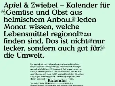 home - Apfel & Zwiebel