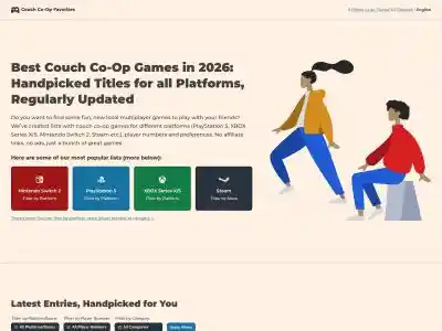 Best Couch Co-Op Games in 2024: Curated Lists for all Platforms, Regularly Updated | Couch Co-Op Favorites
