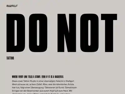 Bagatelle - Tattoo Studio in Stuttgart West