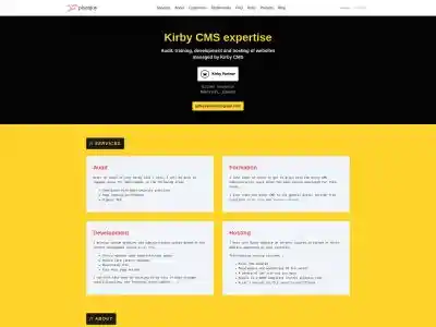 Gilles Vauvarin - Développeur Kirby CMS - Montréal, Canada - Home