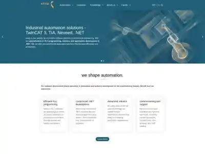 Automatisierungslösungen und SPS für den Maschinenbau