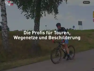 Pro-cyCL · Die Profis für Touren, Wegenetze und Beschilderung