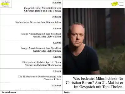 Literaturhaus St. Jakobi Hildesheim · Startseite