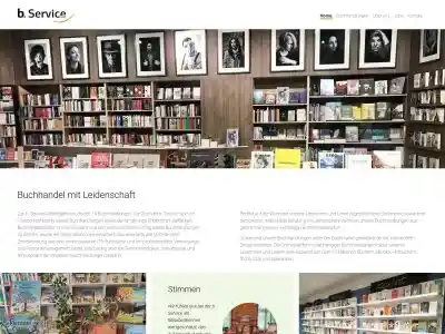 b. Service GmbH · 13 lokale Buchhandlungen