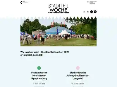 Stadtteilwoche München