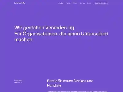 Summer&Co — Beratung für Führung