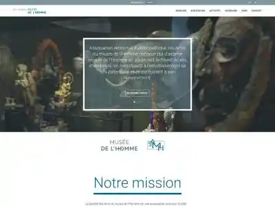 Les Amis du musée de l’Homme | Page accueil