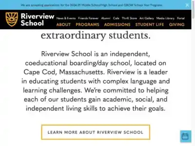 Riverview School | Private school for students with learning disabilities in Cape Cod, MA
