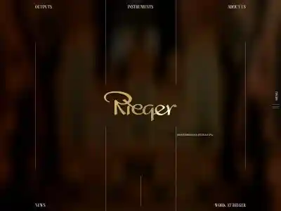 Rieger Orgelbau - Rieger Orgelbau