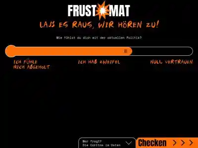 FRUST-O-MAT · Lass es raus, wir hören zu!