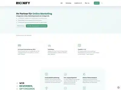 RICKNIFY: Ihre Online Marketing Agentur aus Gelnhausen
