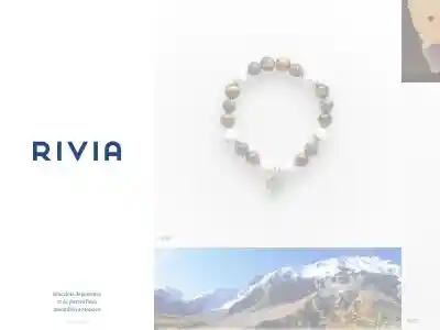 RIVIA • Bracelets de gemmes et de pierres fines assemblés à Monaco