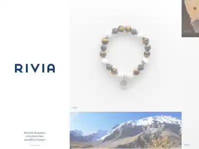 RIVIA • Bracelets de gemmes et de pierres fines assemblés à Monaco