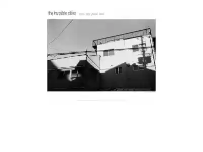 the Invisible Cities - home