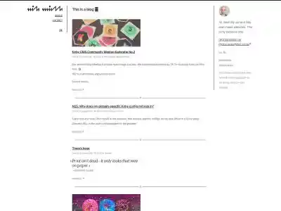 Nils Mielke, the Website