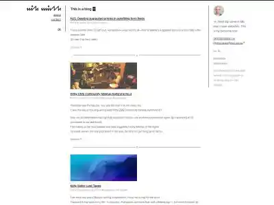 Nils Mielke, the Website