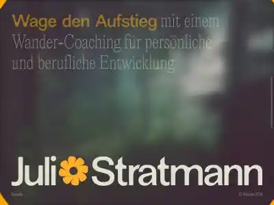 Juli Stratmann | Wandercoaching für Menschen, die ganz nach oben wollen