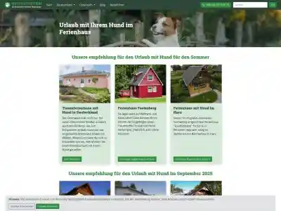 Urlaub mit Hund – Bei Bergpfoten findest Du ein Ferienhaus für deinen Urlaub mit Hund