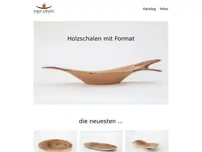 Holzschalen mit Format | Fred Gächter