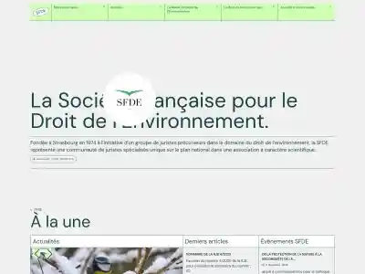 SFDE → Accueil