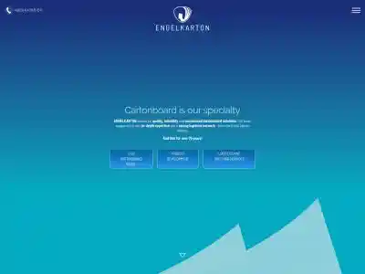 Your cartonboard specialist for over 75 years - ENGEL KARTON + PAPIER GMBH