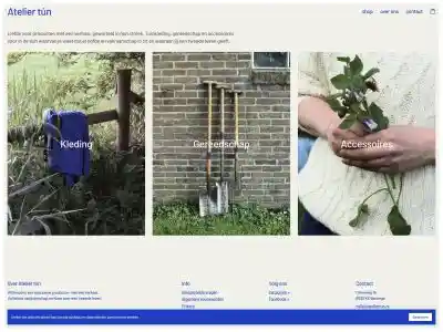 Duurzame tuinkleding, gereedschap en accessoires voor in de tuin - Atelier tún