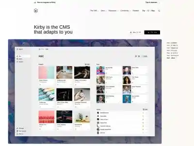 Kirby is the CMS that adapts to you